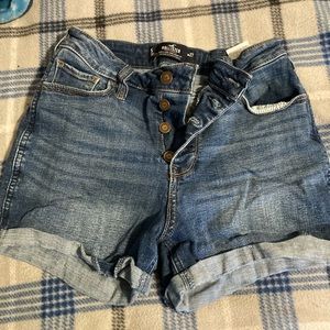 size 5 blue jean shorts